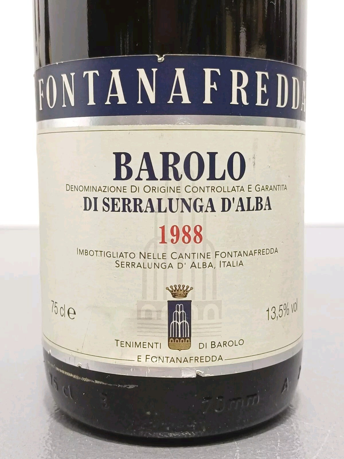 Barolo 1988 Fontanafredda Serralunga D'Alba bott.75 cl