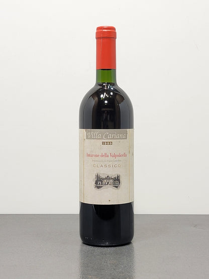 Amarone Villa Cariana 1988 Valpolicella Classico bott. 75 cl 15%