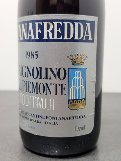 Grignolino Fontanafredda 1985 Serralunga D'alba bott. 75 cl