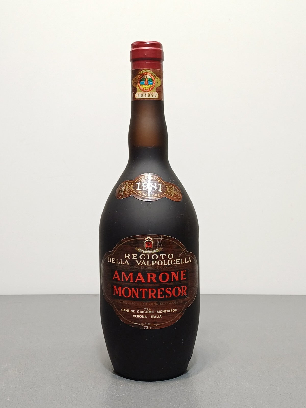 Amarone Montresor 1981 Recioto della Valpolicella Giacomo Montresor bott..75 cl