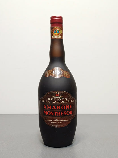 Amarone Montresor 1981 Recioto della Valpolicella Giacomo Montresor bott..75 cl