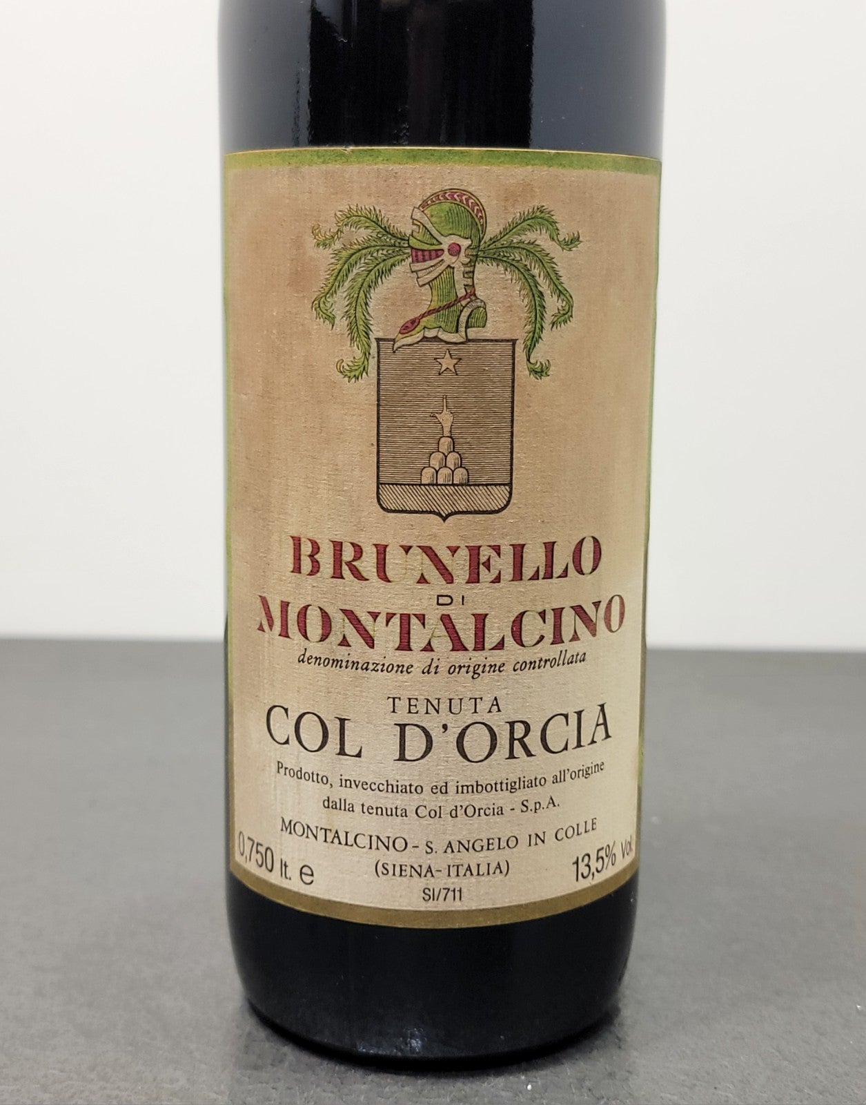 Col D'Orcia 1978 Brunello di Montalcino bott.75 cl 13.5%