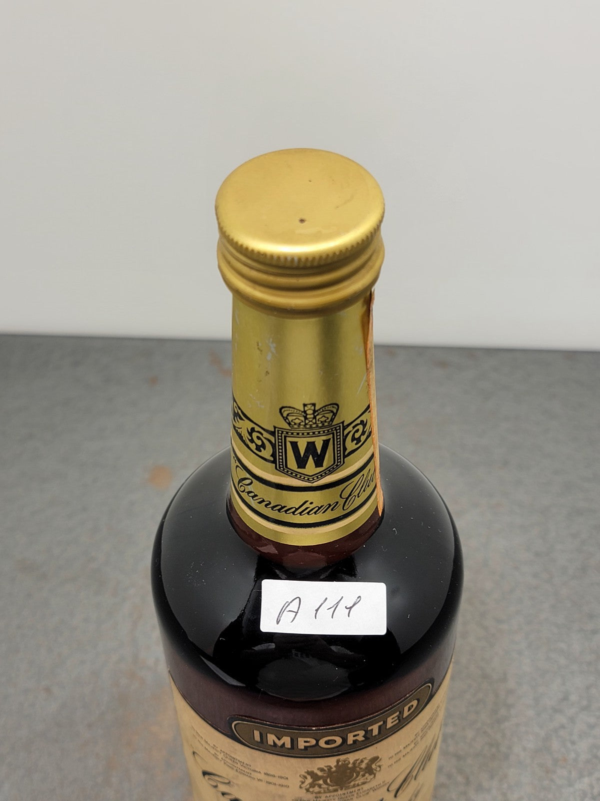 Whisky Canadian Club 1965 Hiram Walker bott.75 cl 43%