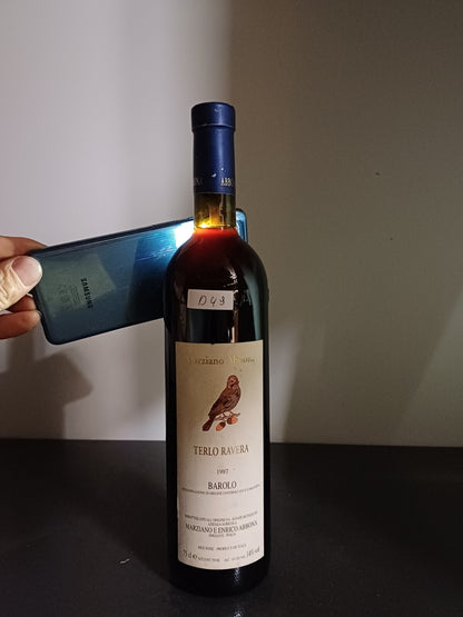 Barolo Marziano Abbona 1997 Terlo Ravera Dogliani bott.75 cl 14%