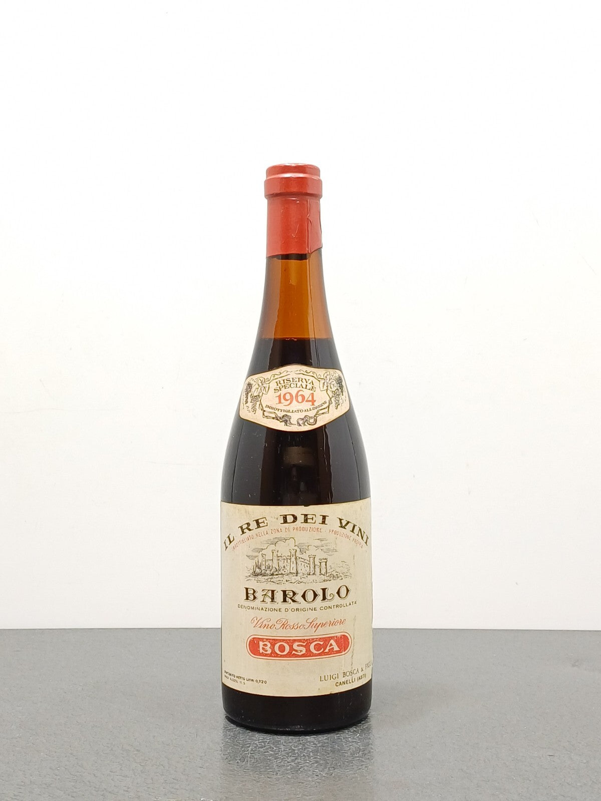 Barolo Luigi Bosca 1964 Riserva Speciale Vino Rosso Superiore bott.72 cl 13.5%