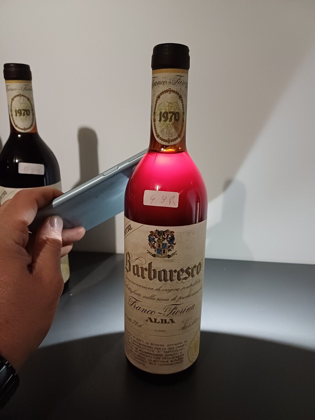 Barbaresco Franco Fiorina Riserva 1970  bott...72 cl