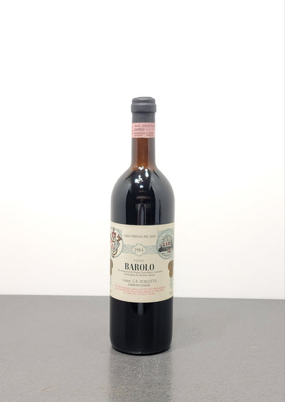 Barolo Comm G.B. Burlotto 1984 Verduno bott.75 cl 13.5%