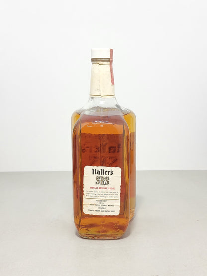 Whisky Haller’s SRS 1974 Special Stock Reserve 86 Proof bott. 1,75 litri 43%
