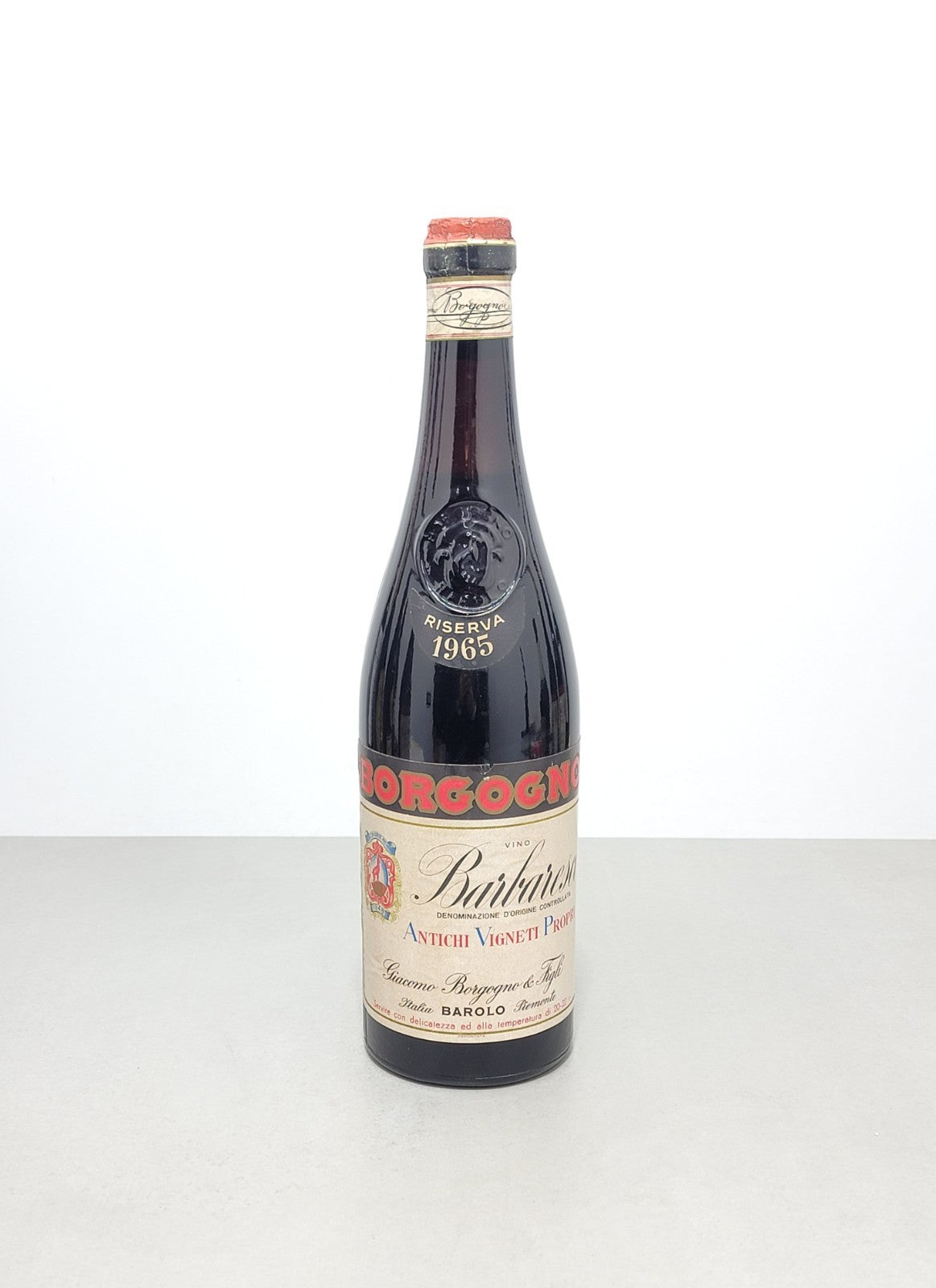 Barbaresco Borgogno Riserva 1965 Antichi Vigneti Propri bott.. 72 cl 13,5%_5