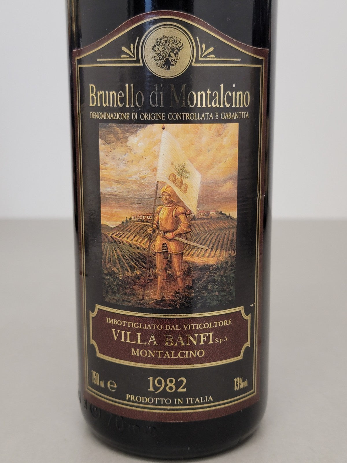 Brunello Di Montalcino Banfi 1982 bott. 75 cl 13%
