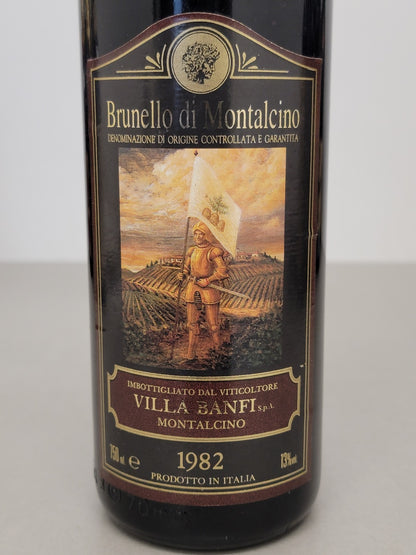 Brunello Di Montalcino Banfi 1982 bott. 75 cl 13%
