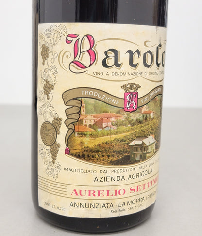 Barolo Aurelio Settimo 1970 Anuziata La Morra bott. 72 cl 13,5%