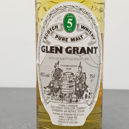 Whisky 1983 Glen Grant 5 years Pure Malt bott. 75 cl