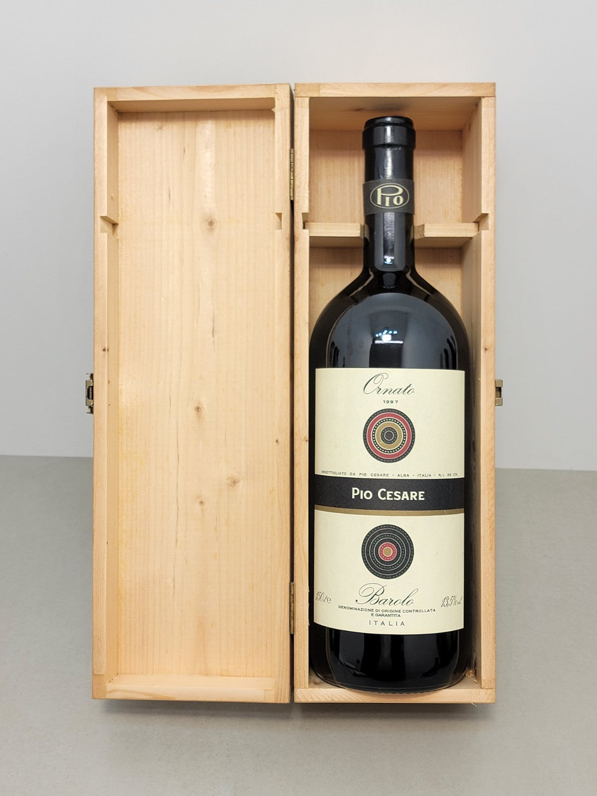 Barolo Ornato Magnum 1998 Pio Cesare Alba Cassa In Legno bott. 1,5 litri 13,5%