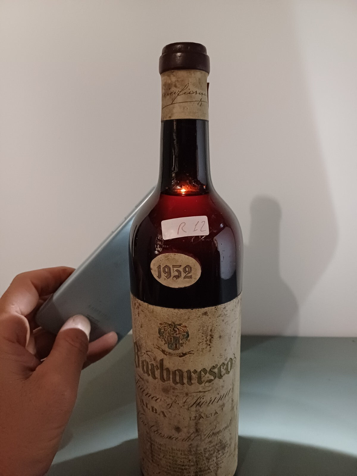 Barbaresco Franco Fiorina 1952  bott...72 cl 13%