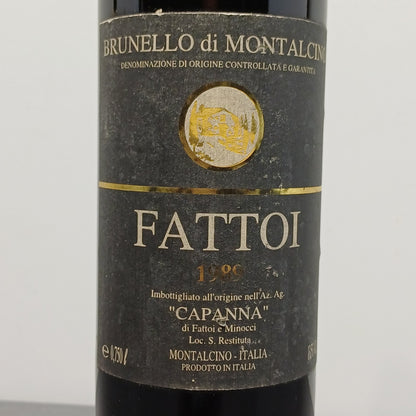 Fattoi 1989 Brunello Di Montalcino Capanna bott.75 cl 13.5%