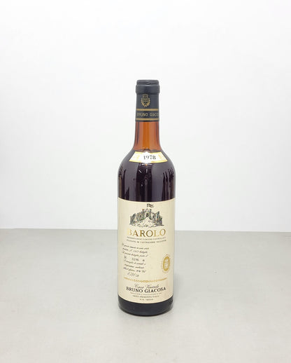 Barolo Bruno Giacosa 1978 Castiglione Falletto Neive bott.75 cl 14%