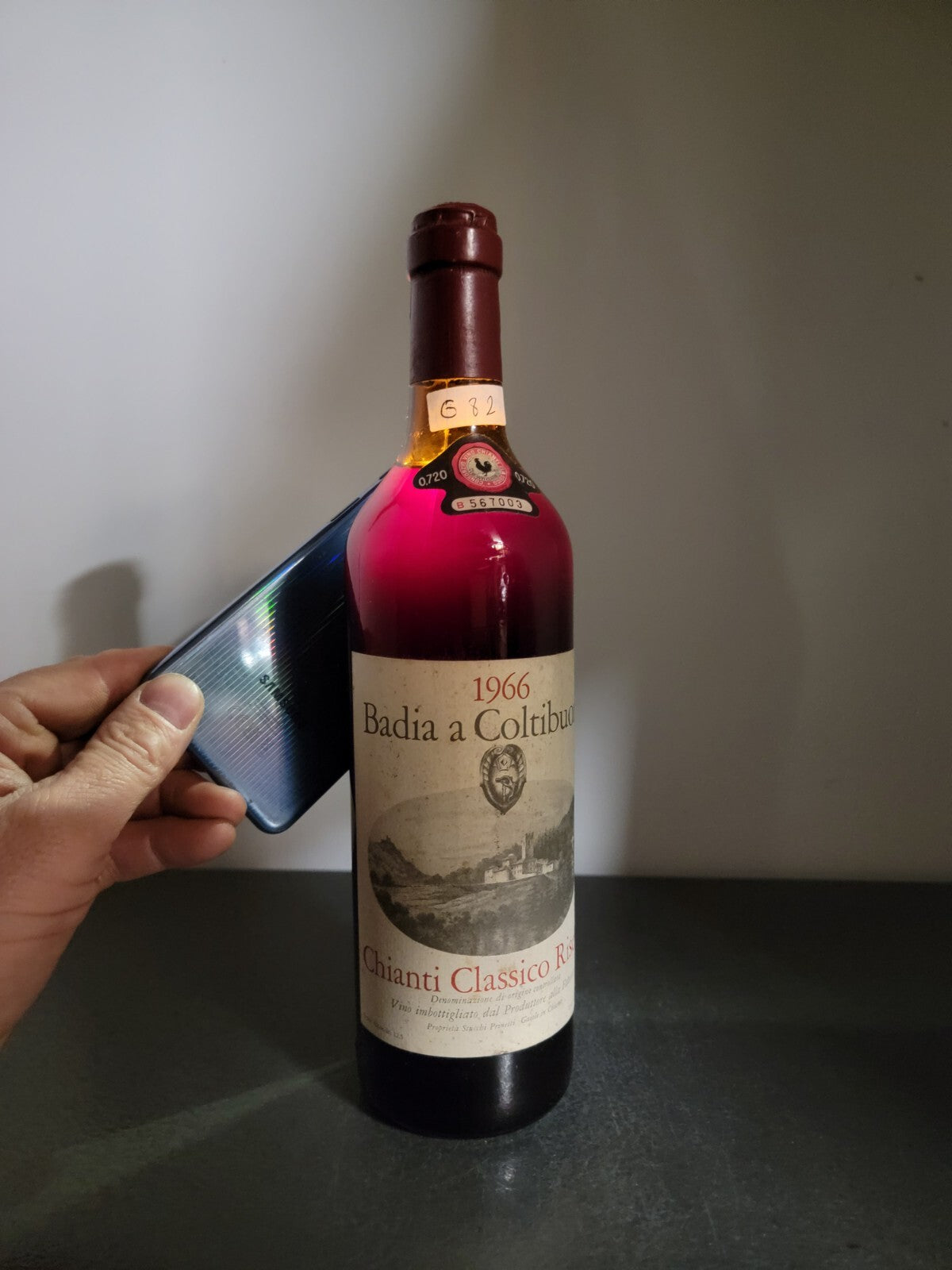 Badia a Coltibuono Riserva 1966 Chianti Classico bott. 72 cl 12.5%