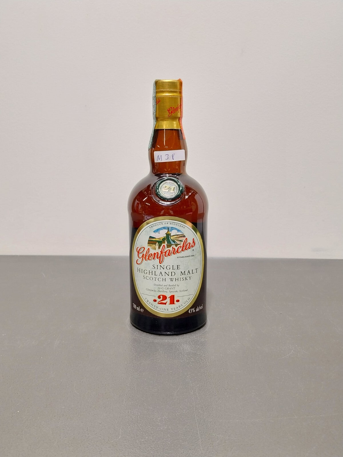 Whisky Glenfarclas 21 Years Old Single Highland Malt anni 90 bott.0.75 cl