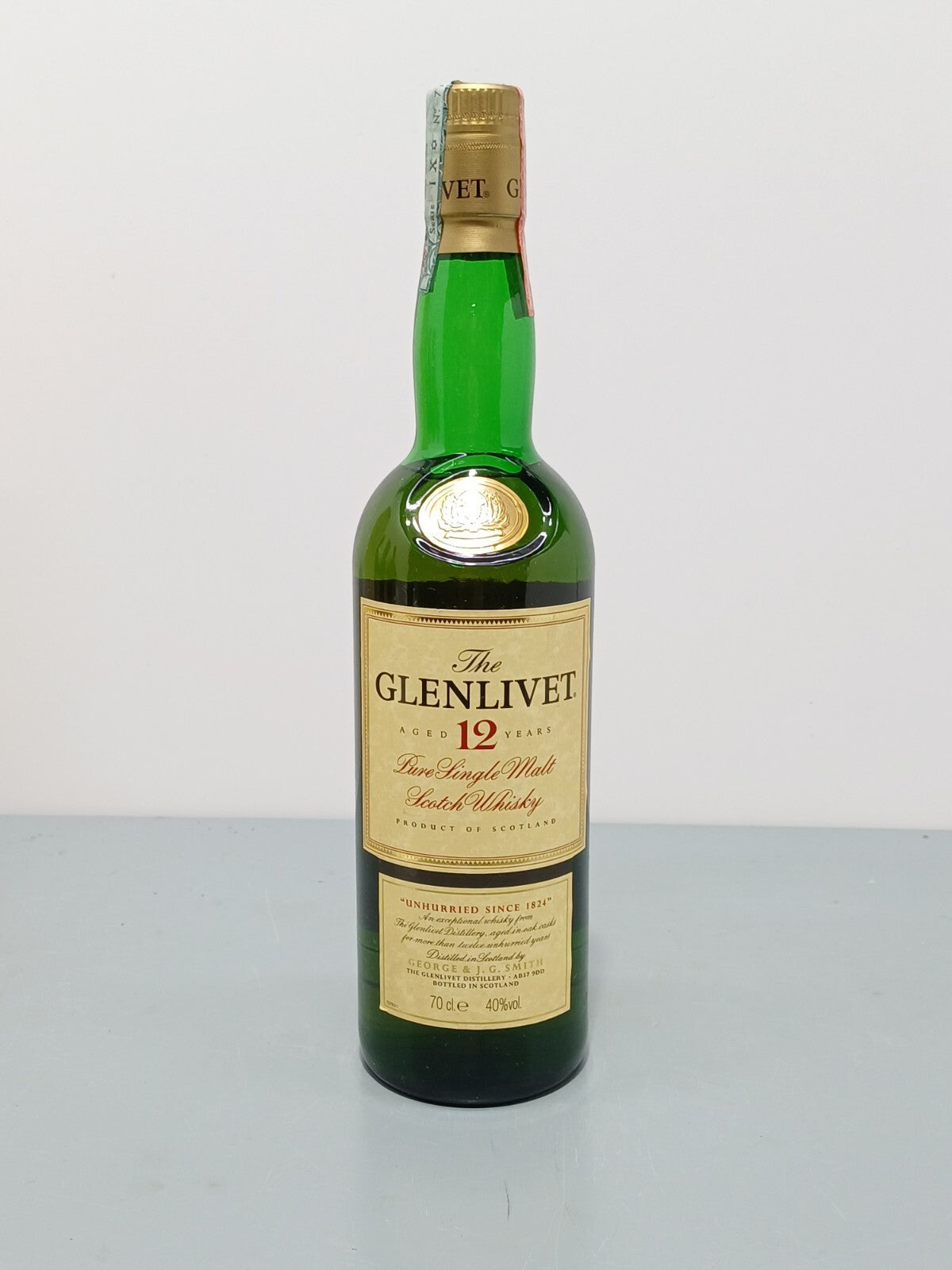 Whisky The Glenlivet 12 Y. 1990s Pure Single Malt Scotch Whisky bott.70 cl 40%