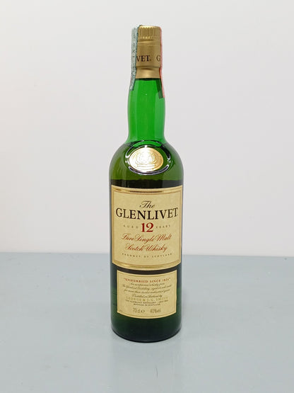 Whisky The Glenlivet 12 Y. 1990s Pure Single Malt Scotch Whisky bott.70 cl 40%