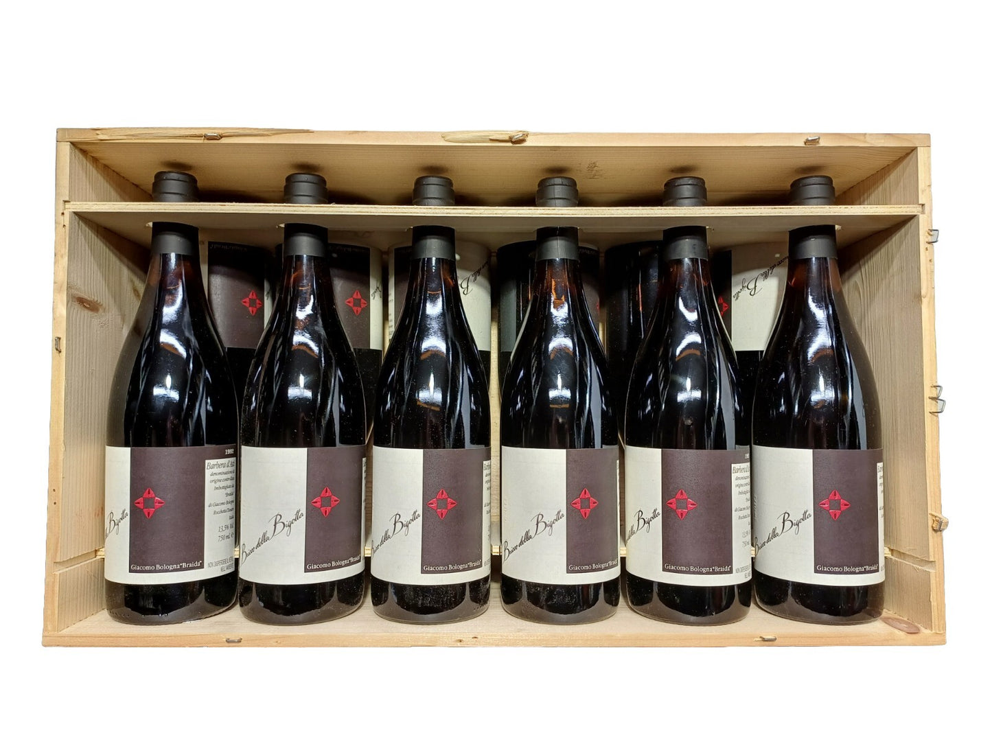 Bricco Della Bigotta Barbera 1992 Braida 12 Bottiglie 75 cl Cassetta In Legno