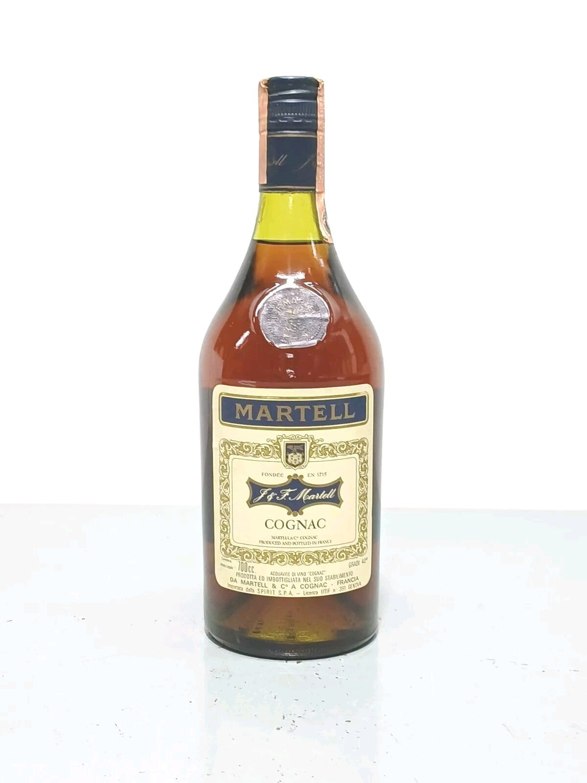 10 Bottles of Cognac Martell 1970s Very Special bott.70 cl 40%