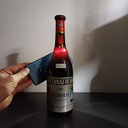 Barolo Fontanafredda 1981 Serralunga D'Alba 75 cl 13%