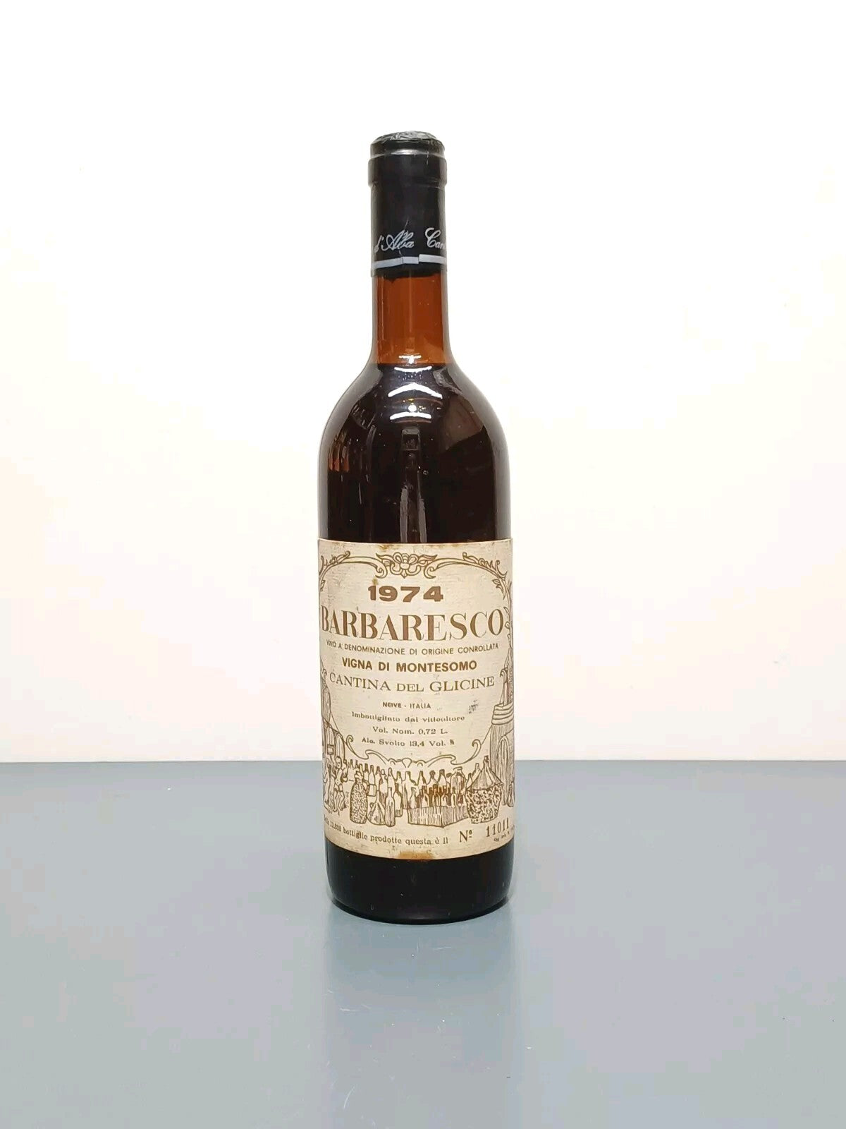 Barbaresco Cantina Del Glicine 1974 Vigna Montesomo bott..72 cl 13.4%