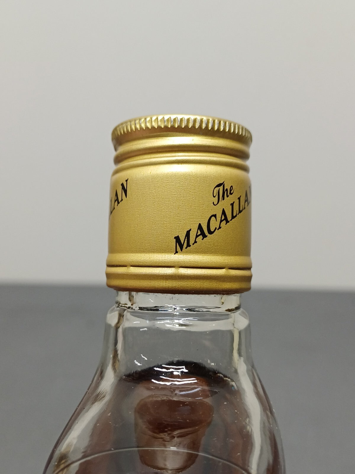 Whisky Macallan 10 years 1990s old Single Highland Malt Scotch Whisky bott 35 cl