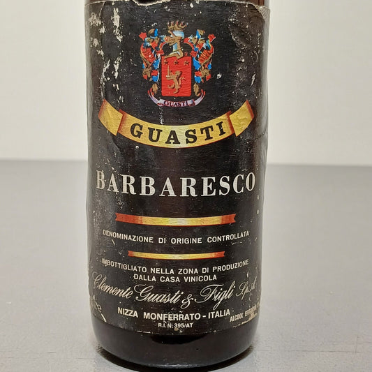 Barbaresco Clemente Guasti 1978 Nizza Monferrato bott..75 cl 13%