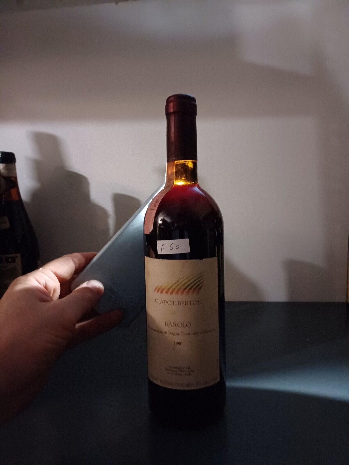 Barolo 1990 Ciabot Berton Oberto Luigi La Mora bott.75 cl