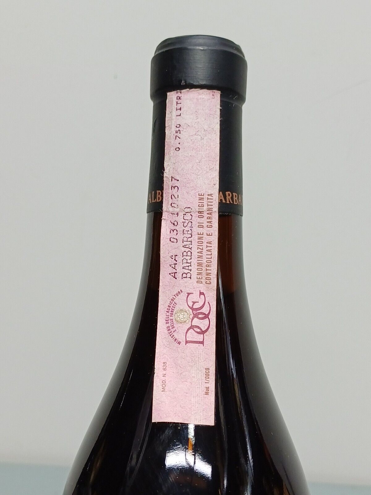 Barbaresco Rocca Albino 1989 Vigneti Loreto e Brich Ronchi bott.75 cl 14%