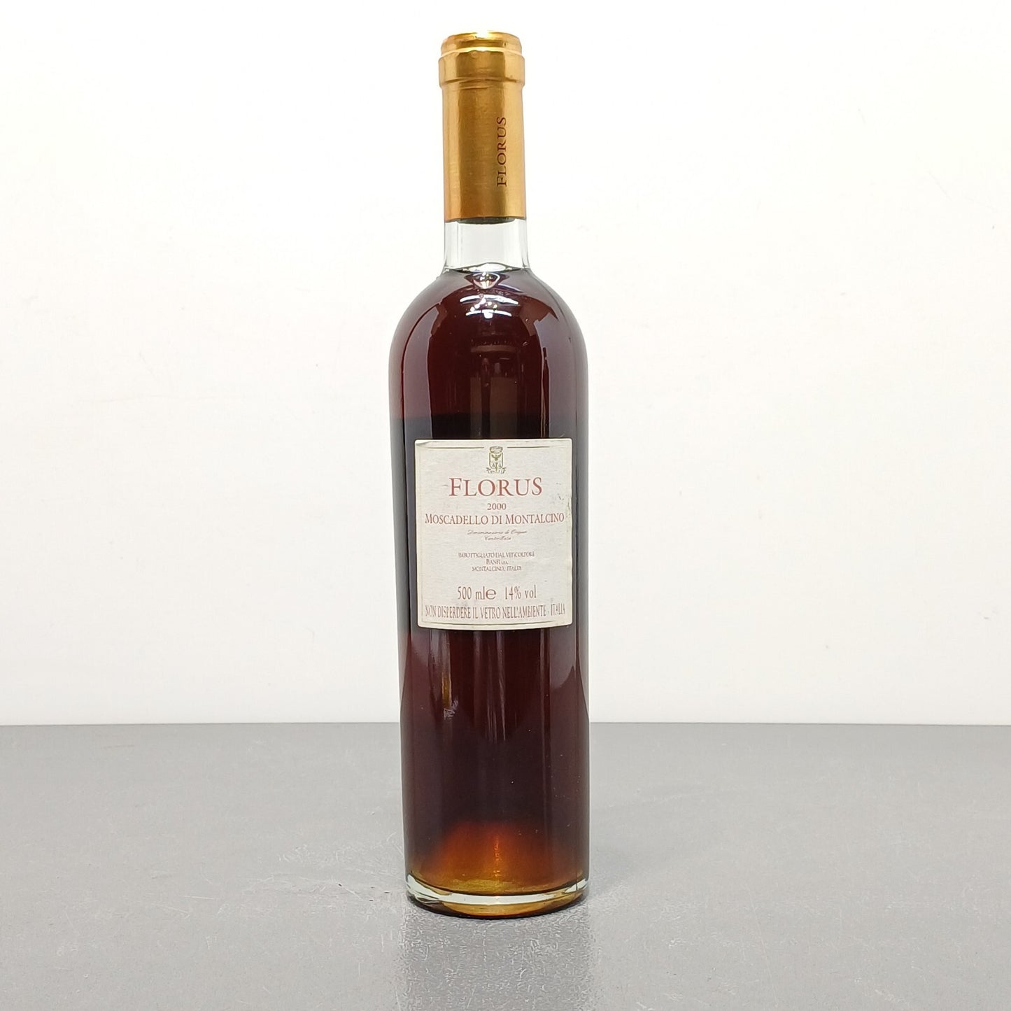 Florus 2000 Moscadello Castello Banfi Montalcino bott.50 cl 14%