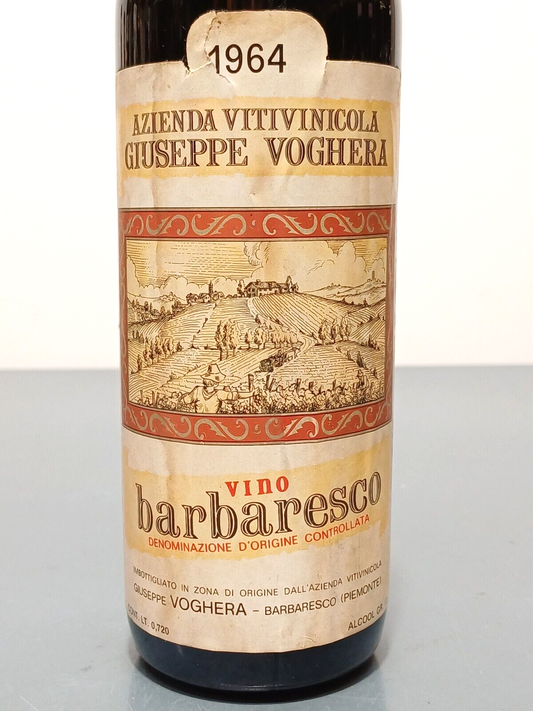 Barbaresco 1964 Voghera Giuseppe bott..72cl 13%