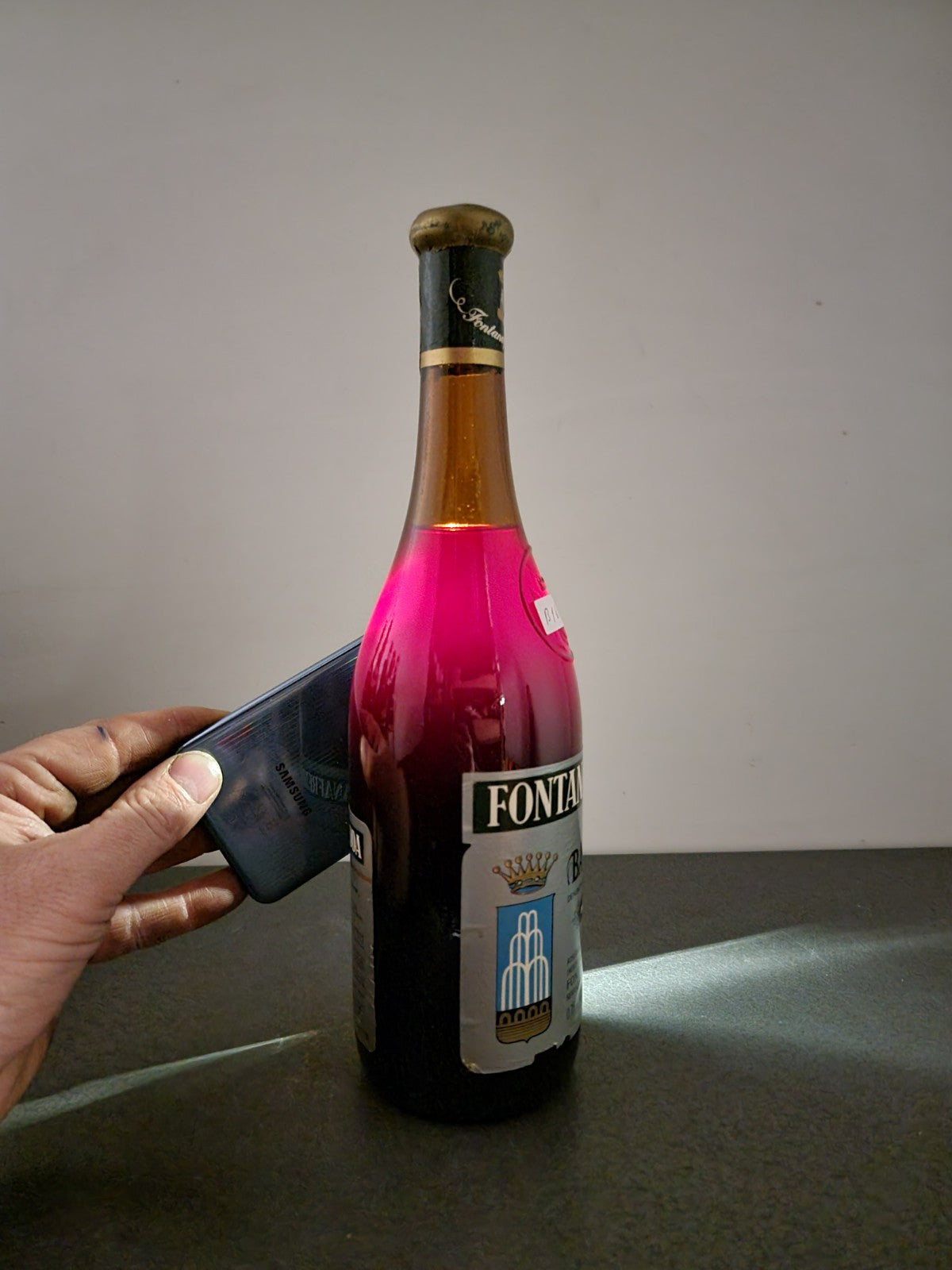 Barolo Fontanafredda Riserva Speciale 1974 Vigna Bianca bott.75 cl 13.5%