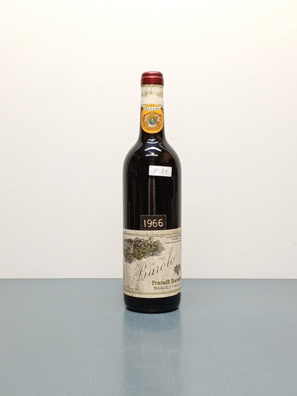 Barolo 1966 Fratelli Barale Piedmont, Italy bott.0.72 cl