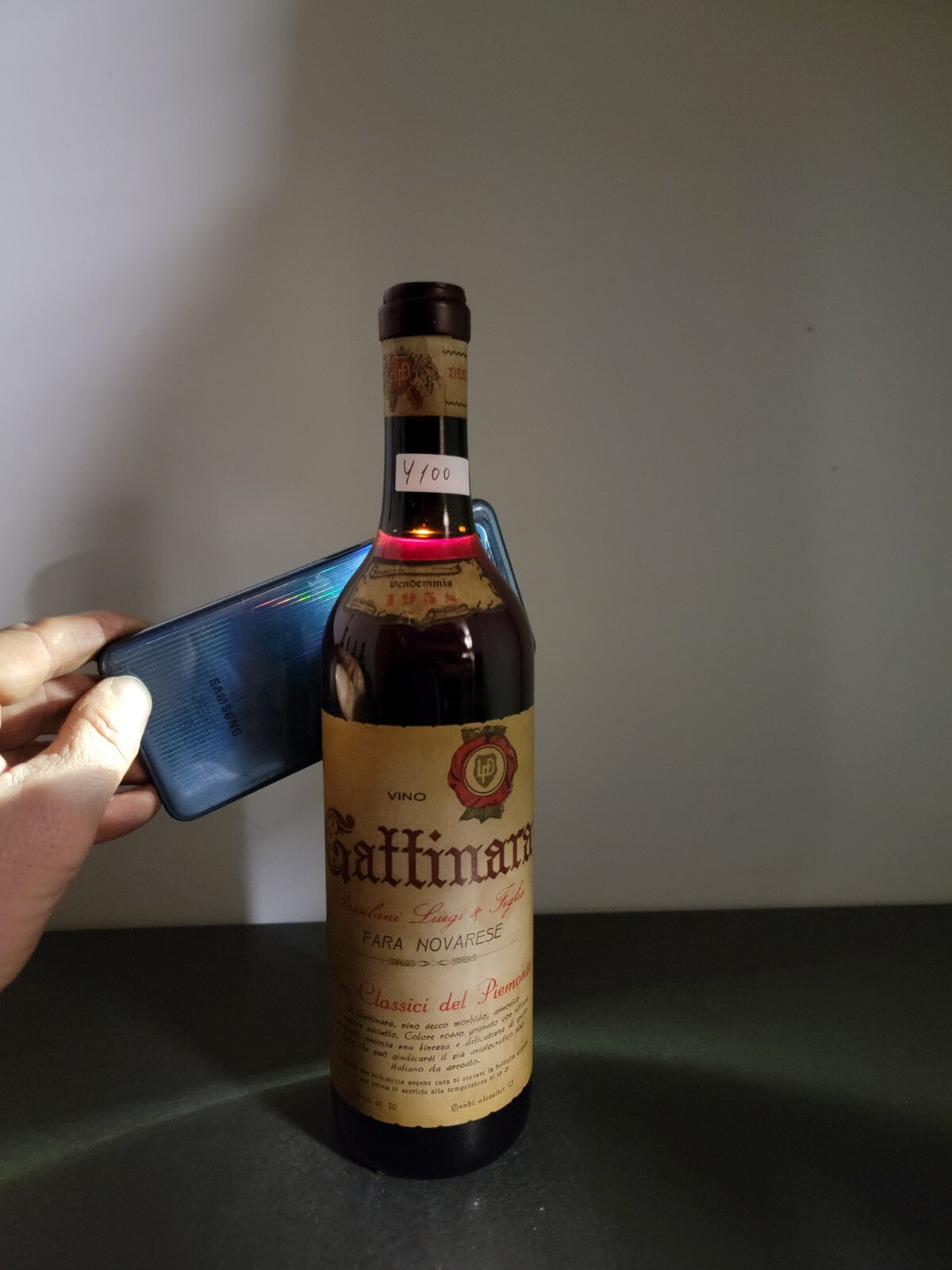 Gattinara Dessilani Luigi & Figlio 1958 bott.70 cl 13%
