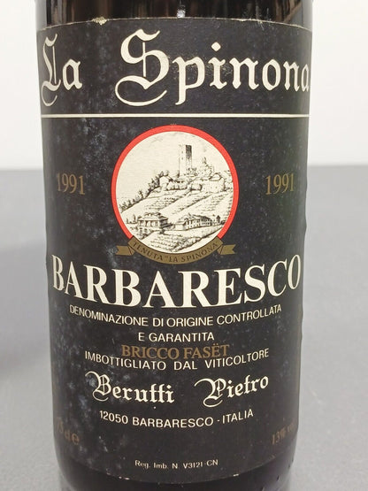 Barbaresco 1991 La Spinona Berutti Pietro & Figlio bott..75 cl