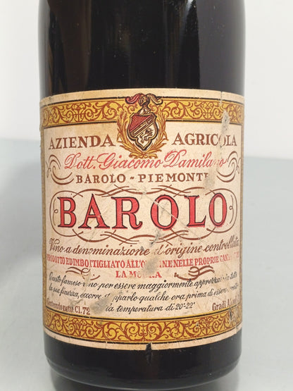 Barolo Giacomo Damilano 1961 bott. 72 cl 13,5%