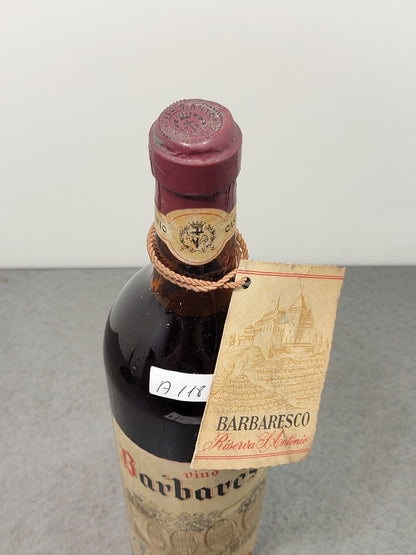 Barbaresco Seletto Luciano 1955 Magliano Alfieri Alba bott.70 cl 13.5%