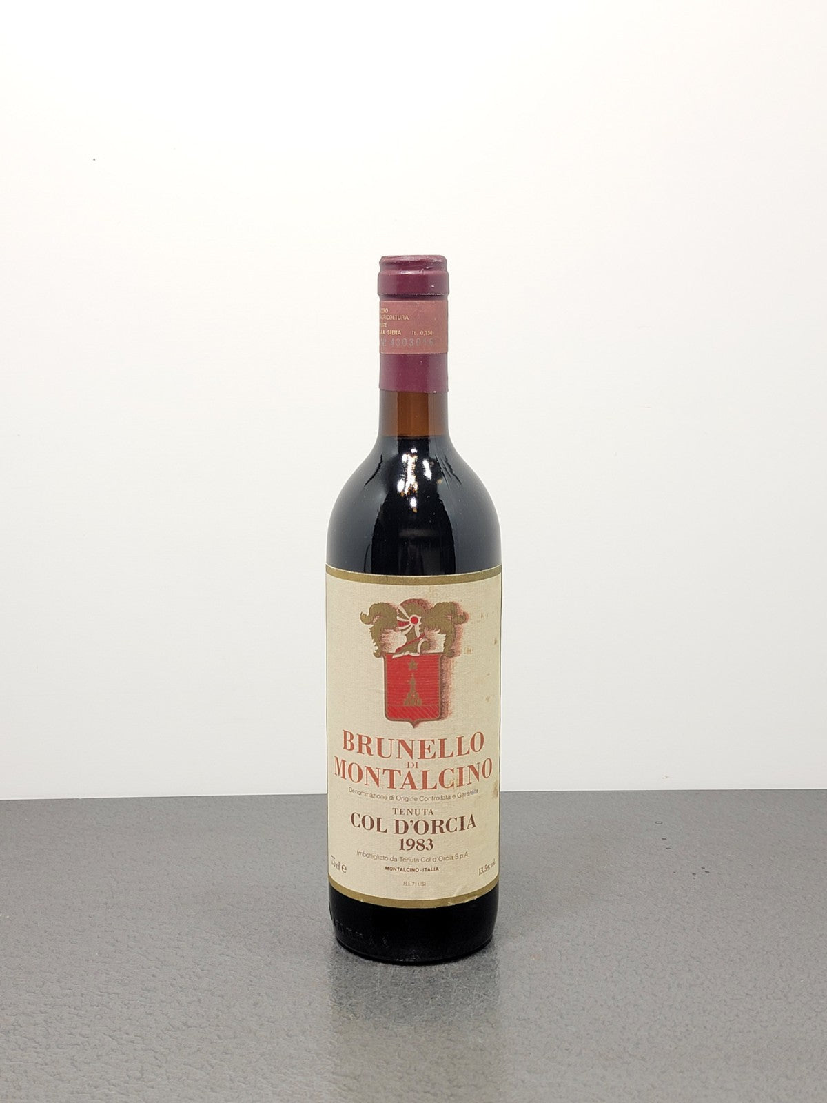 Col D'Orcia 1983 Brunello di Montalcino bott.75 cl 13.5%
