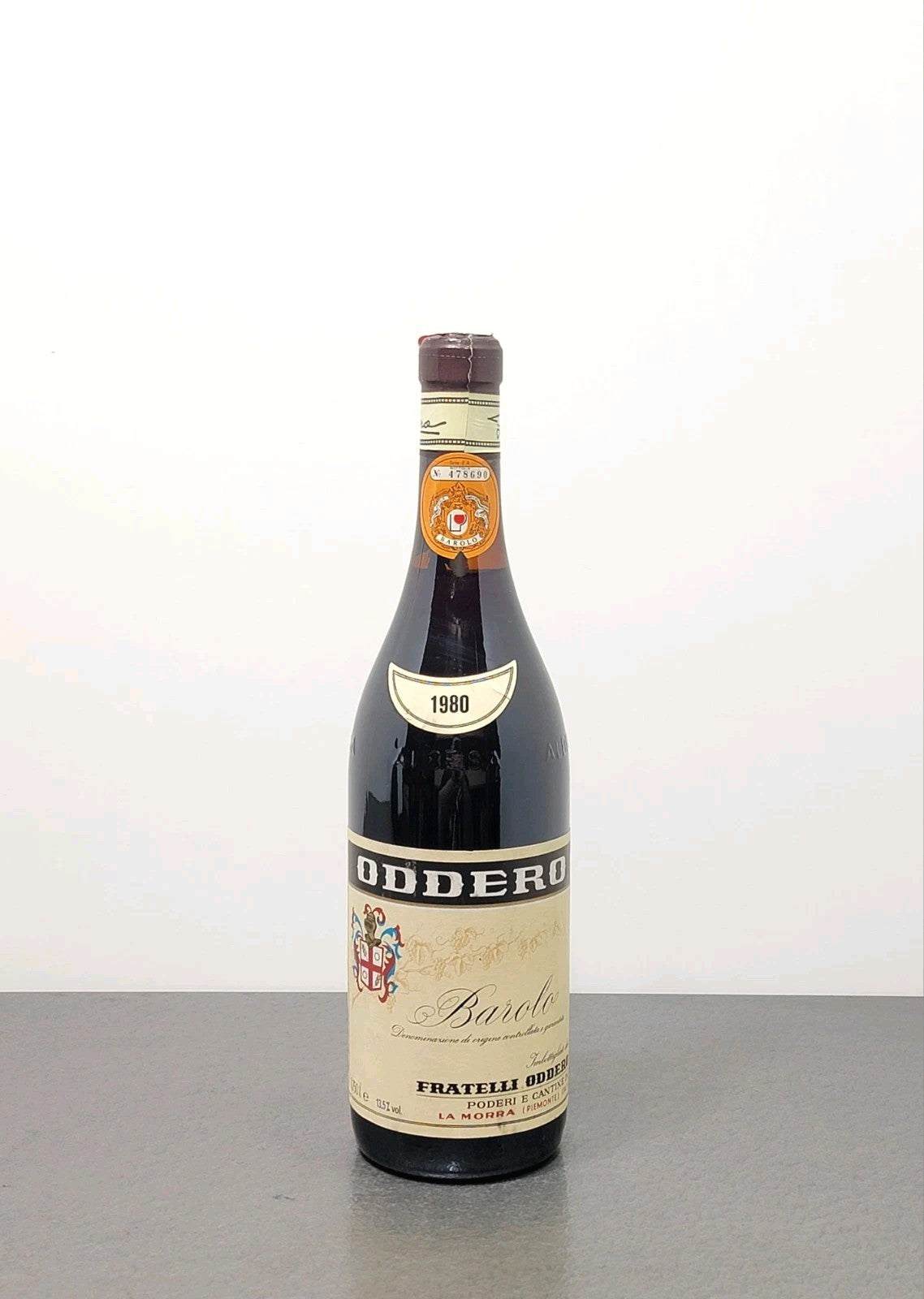 Barolo Oddero 1980 La Morra bott.75 cl 13.5%