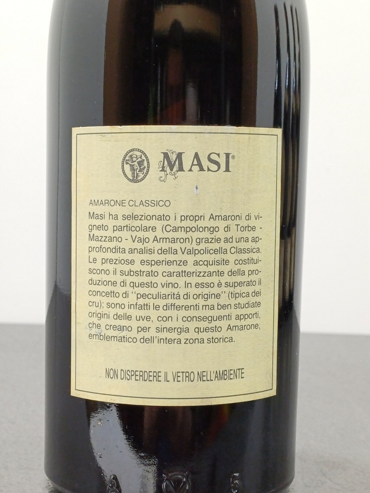 Amarone Masi 1988 Recioto Della Valpolicella bott..75 cl 15%