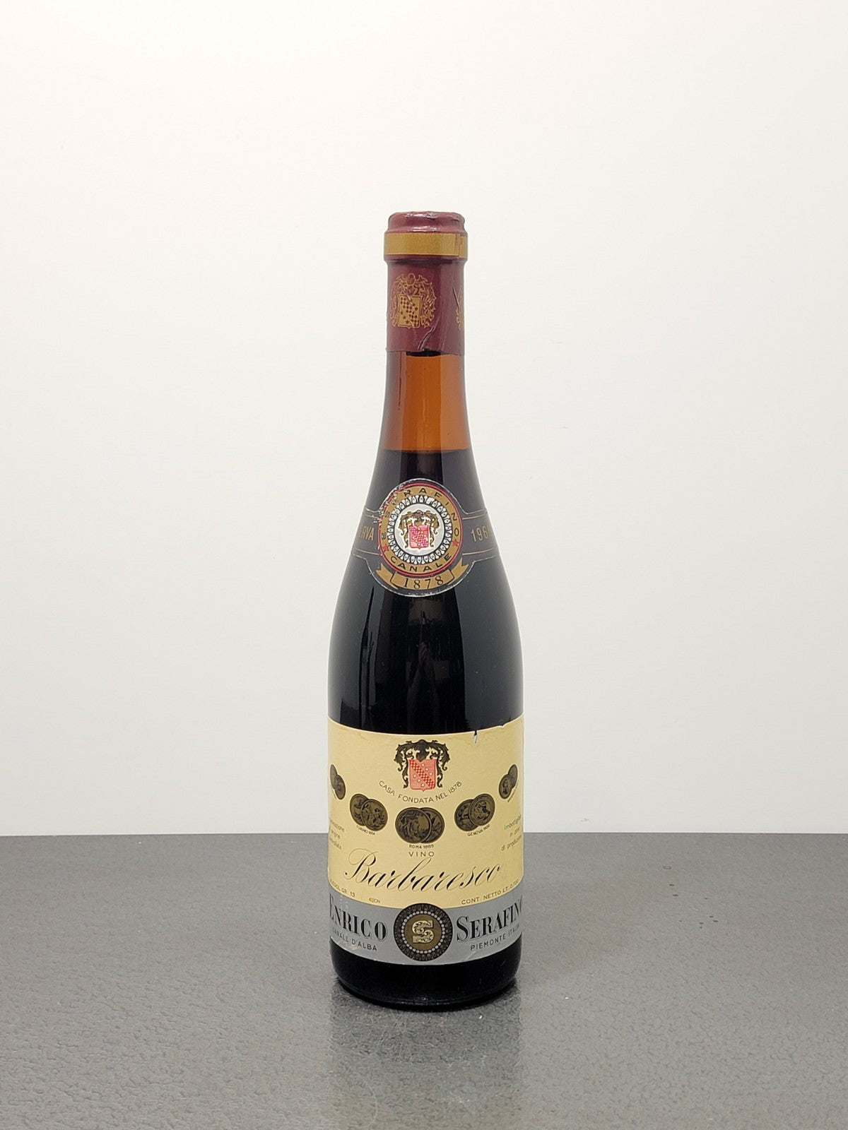 Barbaresco Enrico Serafino 1966  Riserva bott..72 cl 13%_2