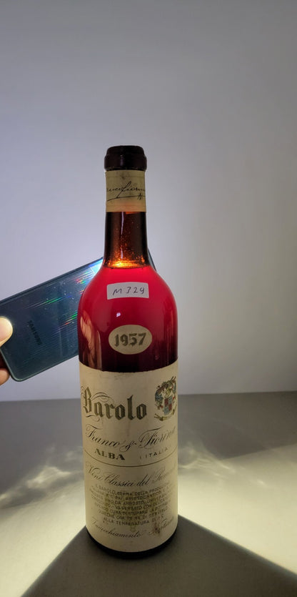 Barolo Franco Fiorina 1957 Vini Classici del Piemonte bott. 75 cl 13%