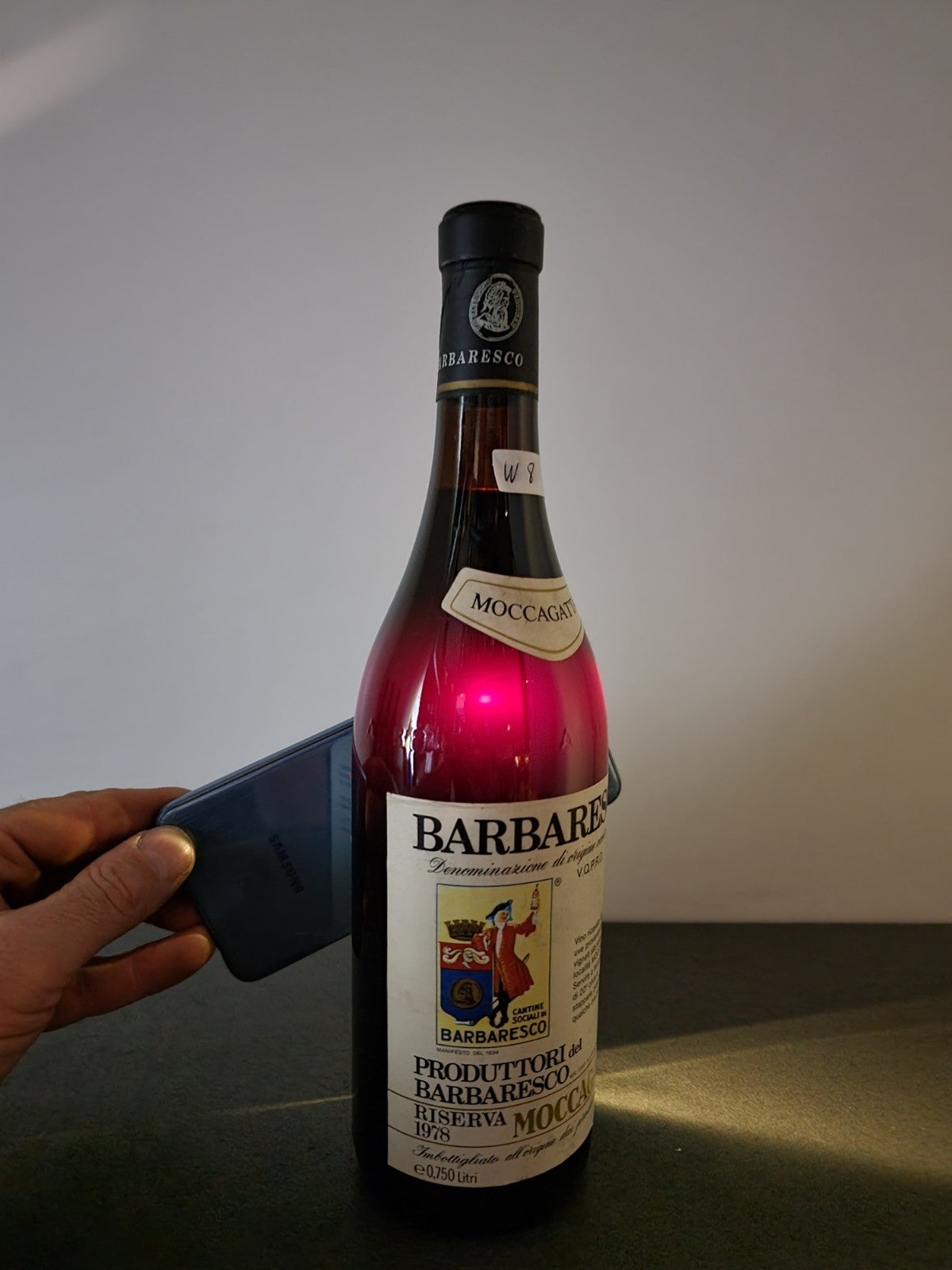 Barbaresco Moccagatta Riserva 1978 Produttori Del Barbaresco bott. 75 cl 14%