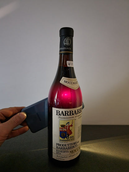 Barbaresco Moccagatta Riserva 1978 Produttori Del Barbaresco bott. 75 cl 14%