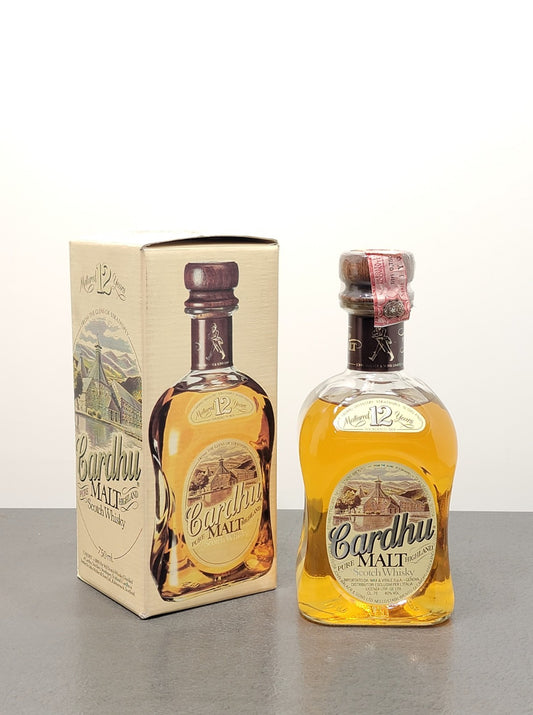 Whisky Cardhu 12 years 1980s Pure Highland Malt Scotch Whisky bott.75 cl 40%