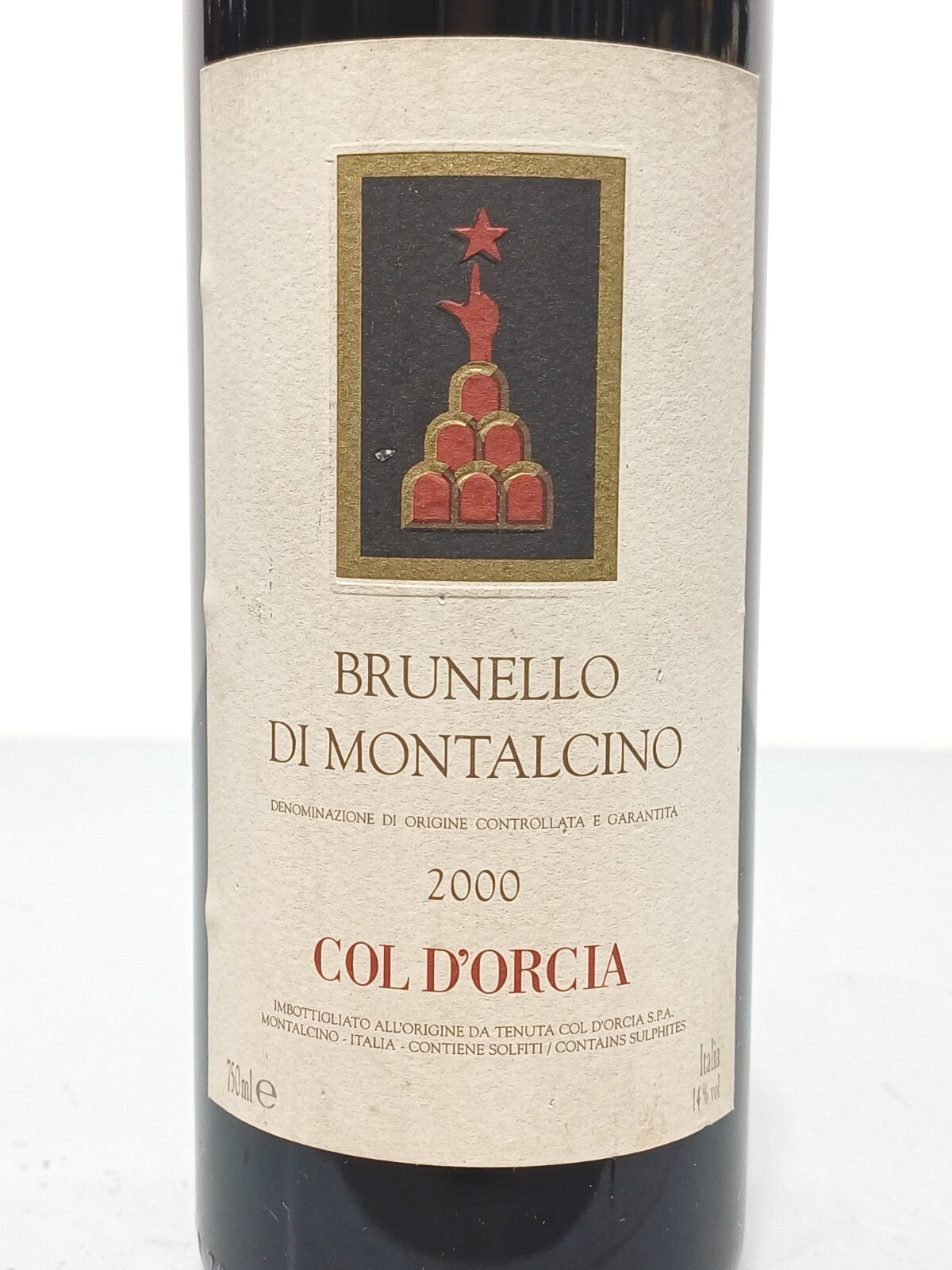 Col D'Orcia Brunello Di Montalcino 2000 bott.75 cl 14%